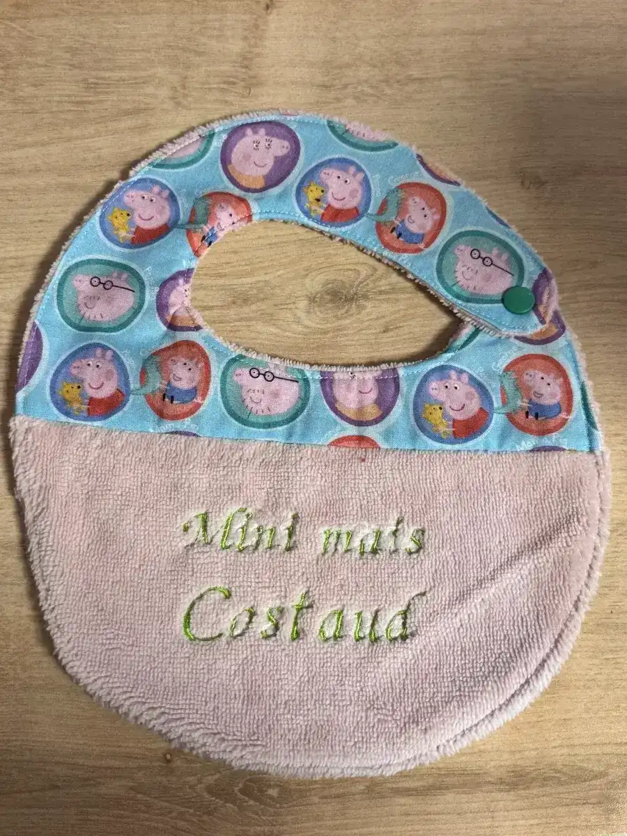 Bavoir Peppa Pig