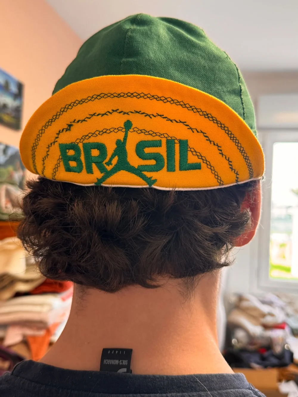 Casquette Cycliste Broderie Christ Rédempteur Corcovado
