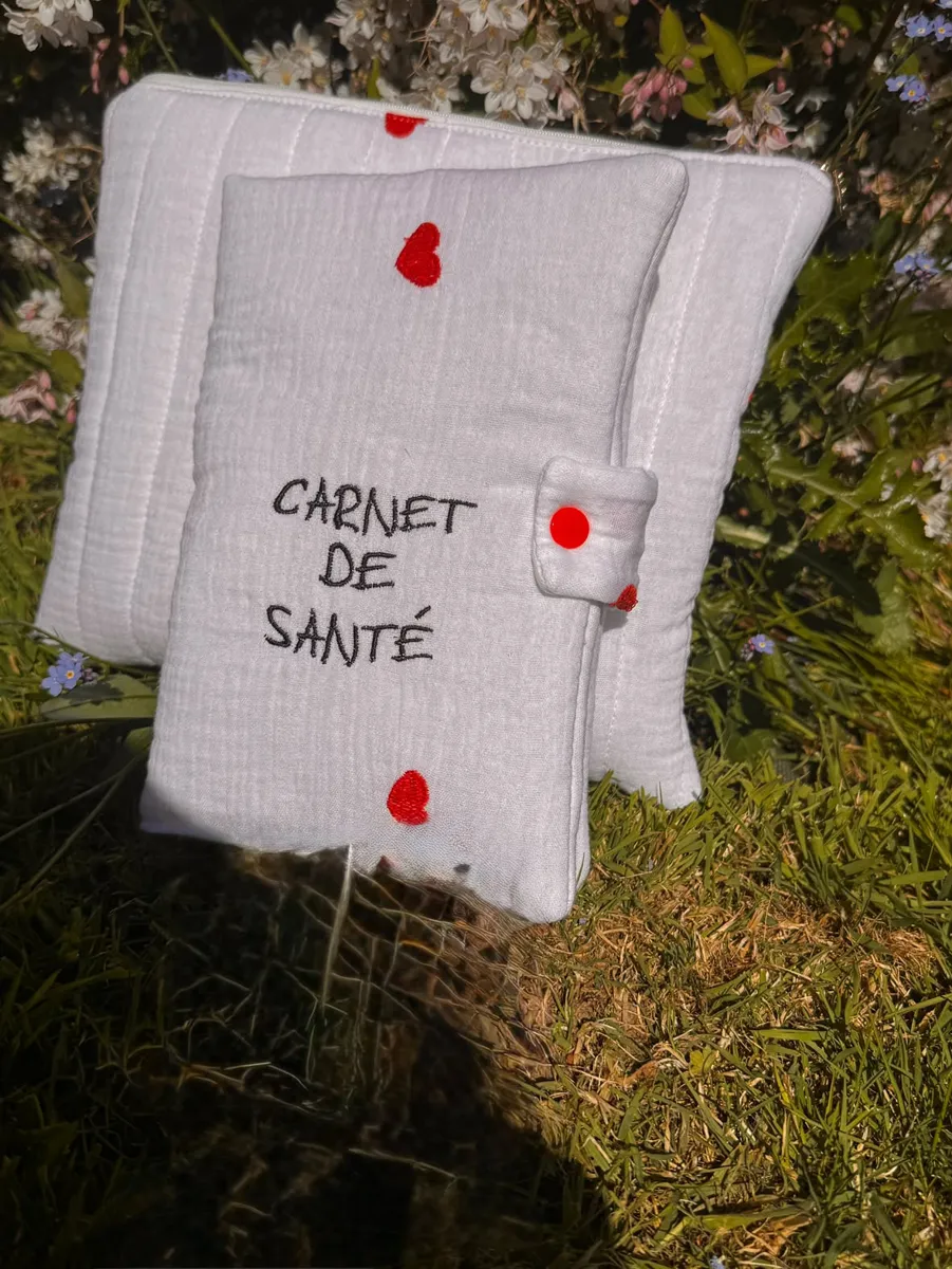 Protège Carnet de Santé Cœur