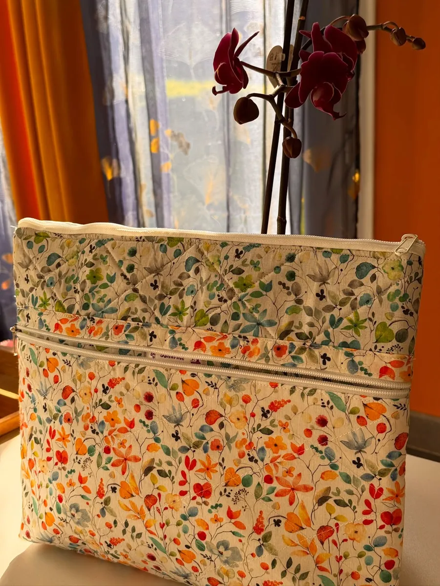 Trousse Fleurs Orange